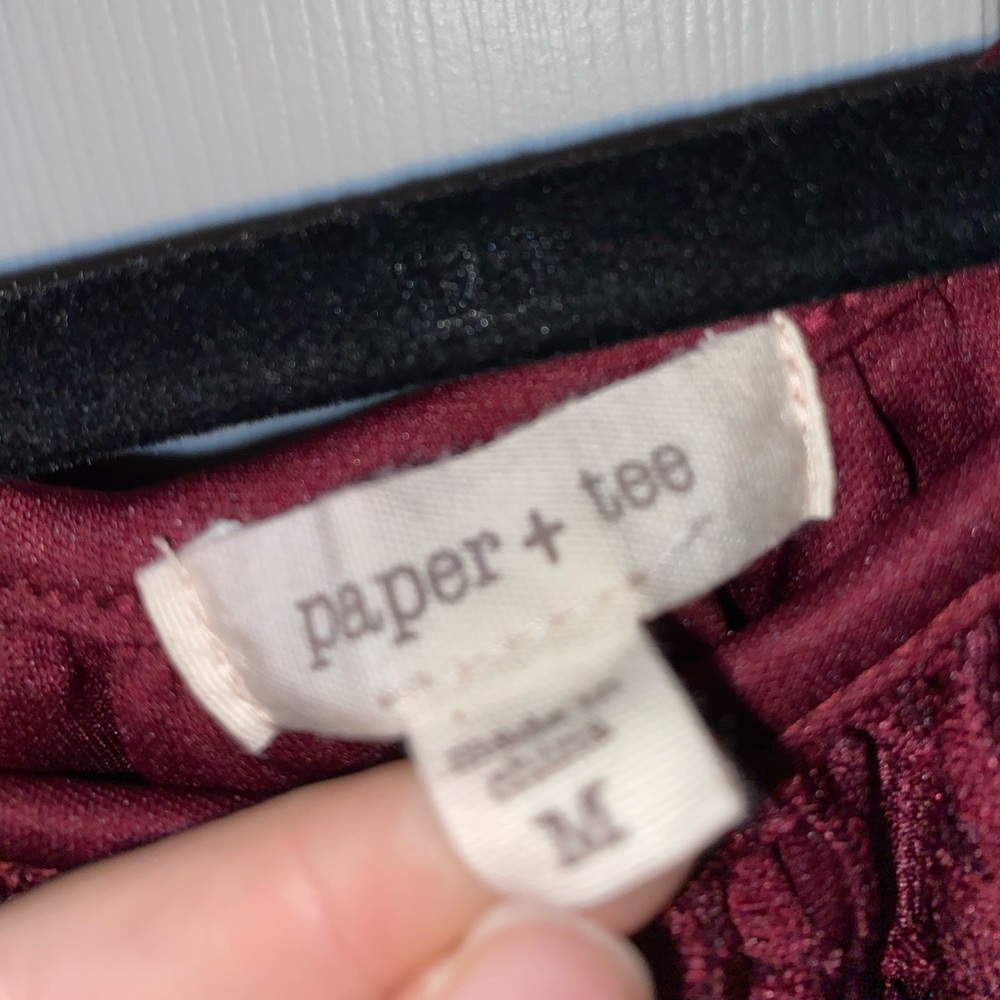 Maroon Tank Top - Picture 2 of 2